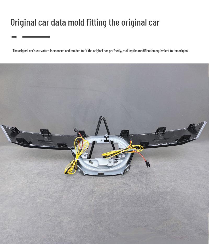 LED Front Grille Light for 19-25 Toyota Levin: Sequential Turn & Daytime Running Light Modification