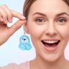 Ghost Earrings Glow-in-the-Dark Ghost Pendant Earrings for Women Decor, Fun Cute Earrings, Ghost Necklace for Women Halloween Jewelry