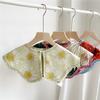 42*43cm Print Flower Sunscreen Shawl Scarf Decoration Fake Detachable Collar Protect Neck Shoulder Women Girl Dress Accessories