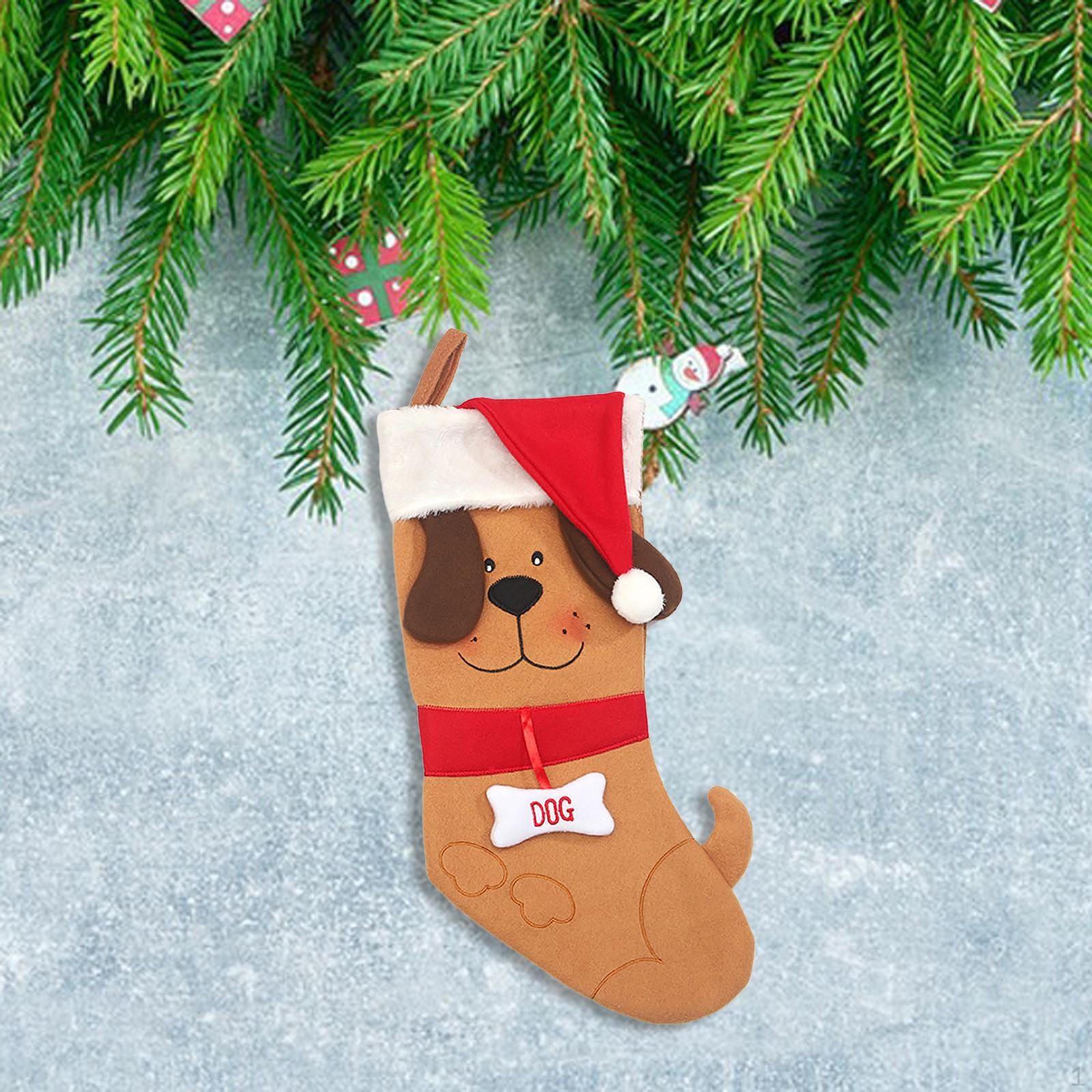 

Рождественский чулок, подарочные пакеты, украшение, подвеска на елку, праздничные чулки хаки