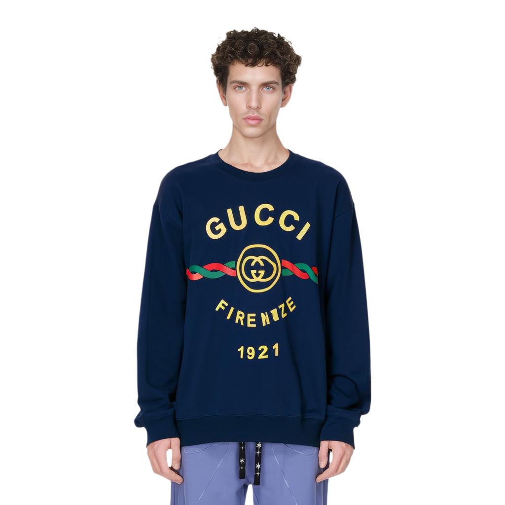 Gucci Firenze 1921 cotton sweatshirt 626990-XJD70-4409