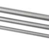 High-Strength Black Galvanized 304 Stainless Steel Fully Threaded Rod, 1 Meter