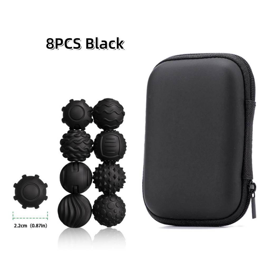 Palline Magnetiche Giocattolo Fidget, Palline ad Attrazione con Texture Sollievo dallo Stress Giocattoli Sensoriali per Autismo ADHD, Giocattoli Fidget da Scrivania