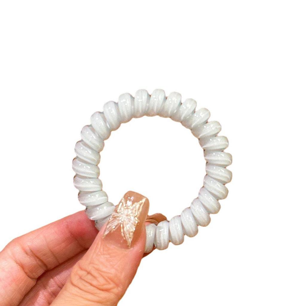 Colorful High Elasticity Hair Ties - No Trace & Durable Headwear for Women