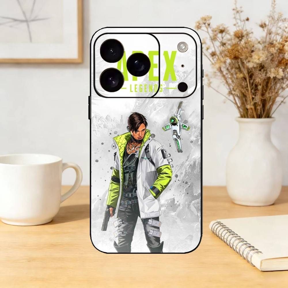 Video Game A-Apex L-Legends Phone Case Silicone black Soft For IPhone 17,16,15,14,13,12,11,SE,Plus Pro Max