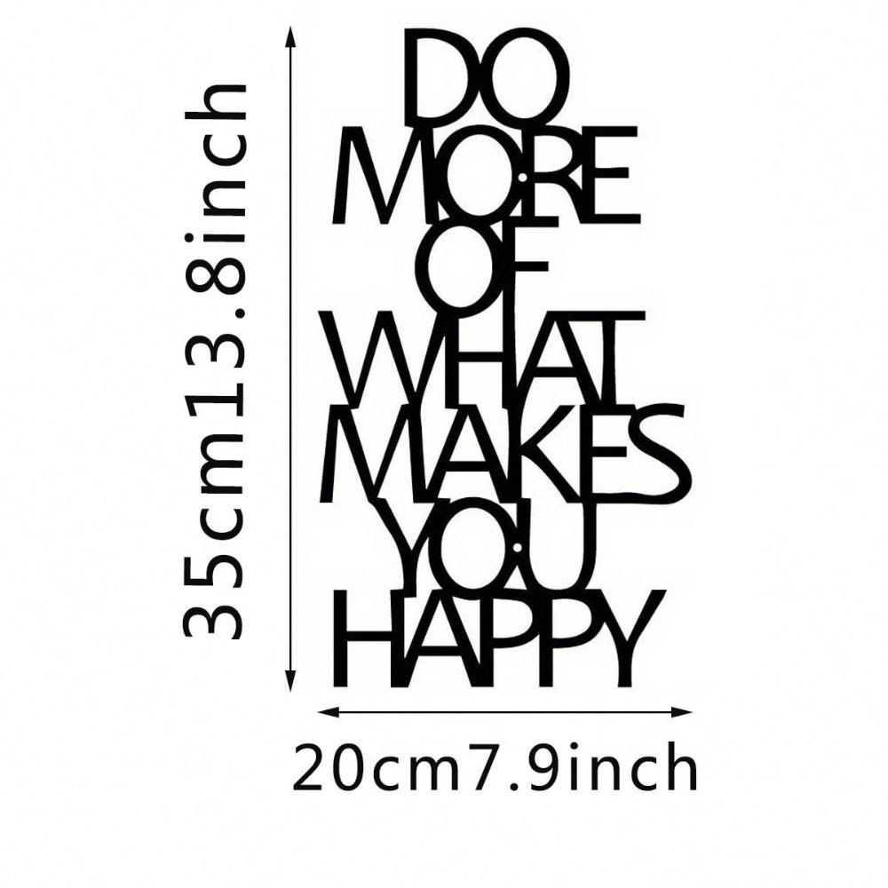 Metal Wall Art Home Decor Gift Wall Hanging Interior Sign