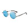 Metal Steampunk Sunglasses Men Women Fashion Round Glasses Brand Designer Vintage Sun Glasses High Quality Oculos De Sol