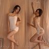Sexy Hollow Hip Skirt Women's Sex Suspender Nightdress Hot U-shaped Breasts Passion Free Sex Underwear