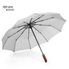 Nanqiao 10-Rib Fully Automatic Folding Umbrella with Wooden Handle