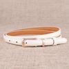 Fine Women'S Belt Women'S Pin Buckle Candy Color Fine Belt Decorative Casual Belt