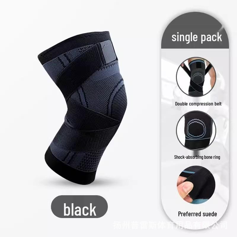 Men's Professional Knee Brace: Compression Nylon Bandage for Sports, Fitness, Running, Cycling, and Mountaineering