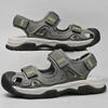 New Genuine Leather Men's Sandals Outdoor Summer Flats Non-slip Beach Shoes Walking Treking Casual Shoes Men Hiking Sandals Male