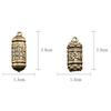 Ottone Buddha Guanyin Sutra Ciondolo Ciondolo Portachiavi Portapillole Custodia per medicinali