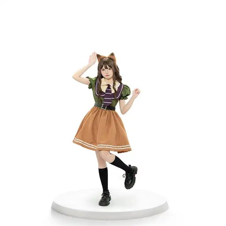 Cosplay crazy animal city Nick fox skirt COS animal costume, game uniform, cosplay Japanese anime costume