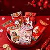 2026 Colorful Cartoon Embroidery Red Envelope for Chinese New Year - Creative Year of the Horse Festival Lucky Money Packet
