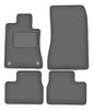 Veloursgraphit-Autofußmatten für: BMW 3 E30 Limousine, Kombi (1982-1994)