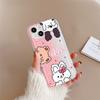 Gradual change bear rabbit applicable iPhone17Pormax mobile phone case 16Pro Apple 12 anti-drop 15 girl heart x
