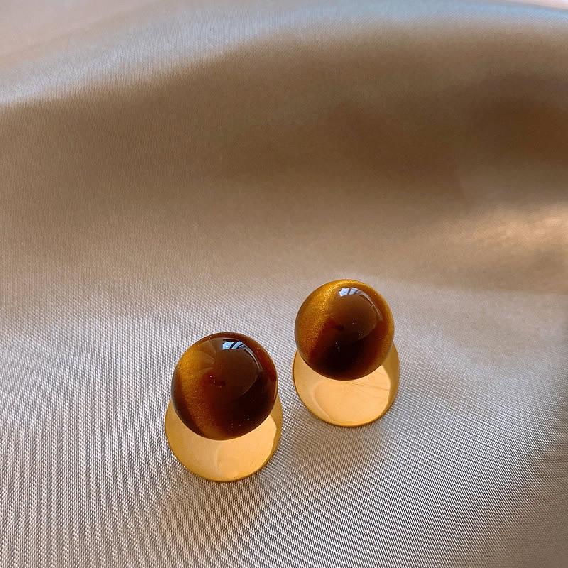 Pearl Asymmetrical Earrings: Elegant Autumn/Winter European & American Style