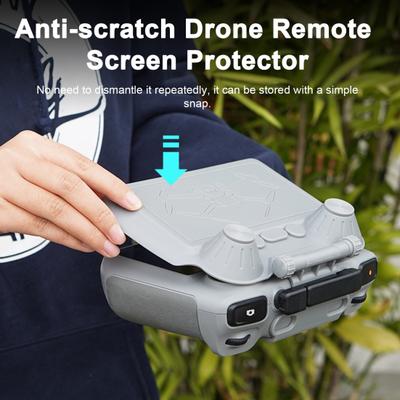 Anti-Glare Sunshade Anti-scratch Explosion-proof Multi-Holes Adjustable Portable Sunshade for DJI Mini 4 Pro with Screen Remote Control