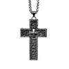 With Secret Compartment Cross Pendant Necklace Openable Charm Jewelry Chain Pendant Necklace