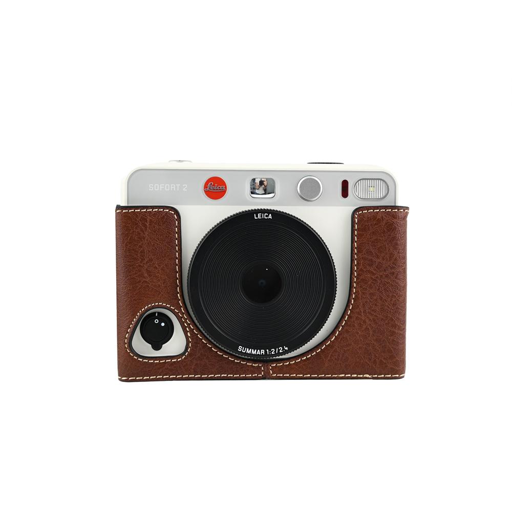 Получехол из ПУ кожи с текстурой личи для Leica Sofort 2 Защитная крышка основания камеры