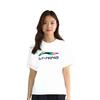 Li Ning Sports Life Collection T Shirt Unisex White AHSUC27-1