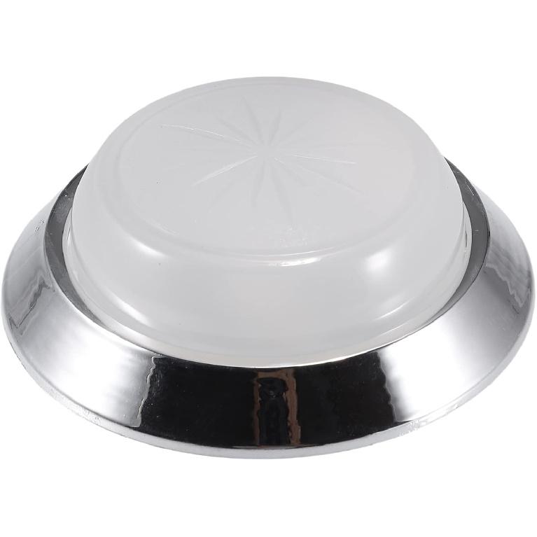 Car Round Dome Light Base Lens Lamp Cover Car Interior Light Lens for Chevy Camaro 1970-1981 Plastic Clear