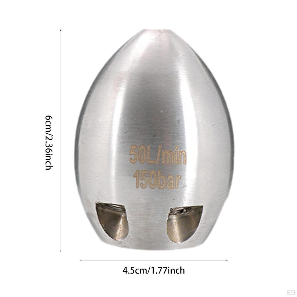 Jet de canalizare pentru curățare duză 1/2 filet femel pentru stropitoare cu apă de înaltă presiune Adaptor puternic