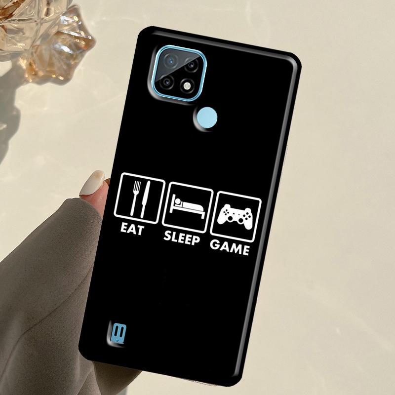 Game Repeat For Realme GT 7 Pro GT 6T 6 5 C67 C61 C55 C53 C51 C21Y C25S C75 10 11 12 13 14 Pro Plus Case