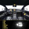 20/24pcs T10 DC 12V Led Bulb Set White Light Car Light Bulb Suitable for Reading Light/License Plate Light/Interior Light
