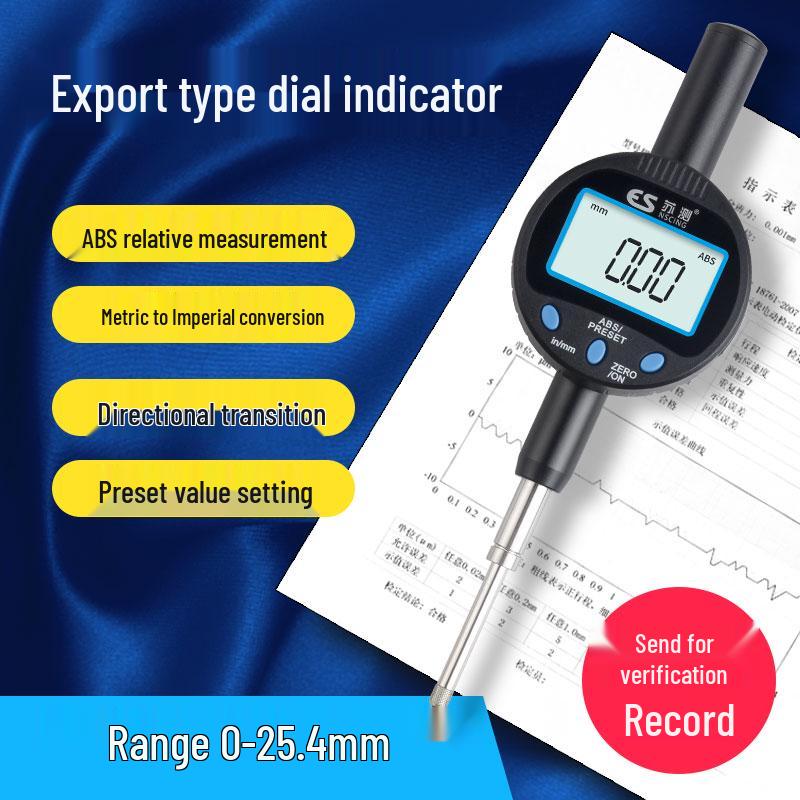 Precision Dial Gauge Set: High-Accuracy Lever Dial Indicator with Large Travel Range