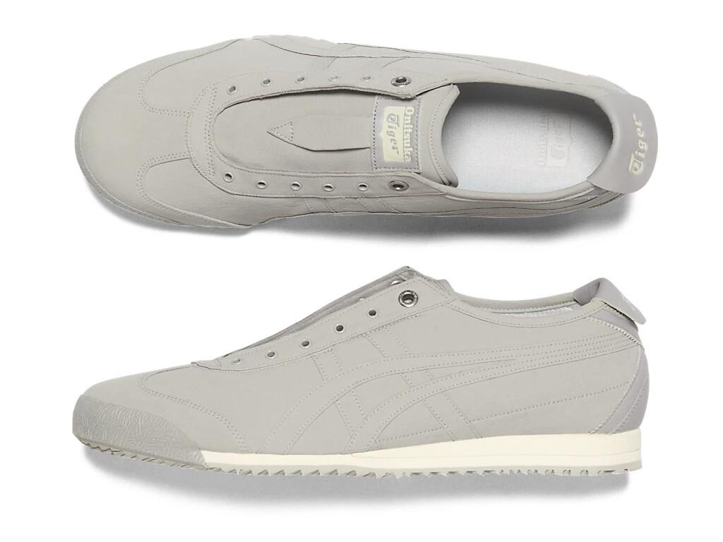1183C408-020 Onitsuka Tiger MEXICO 66 SD SLIP-ON OYSTER GREY OYSTER GREY