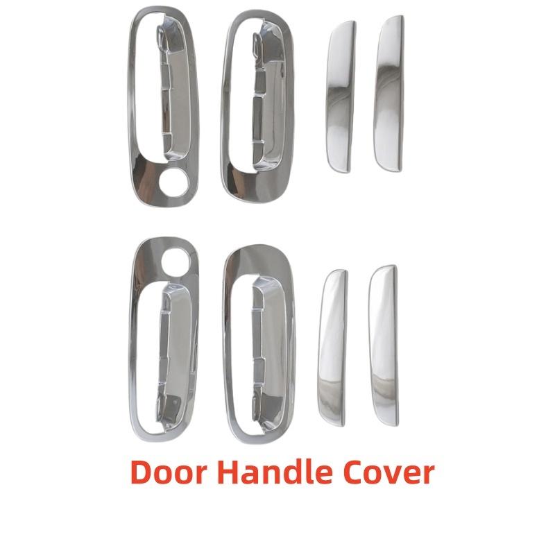 Cars Accessories Door Handle Cover For Toyota Corolla 1997-2000 Chrome silver Car Decoration Styling Upgrade Modify A Car
