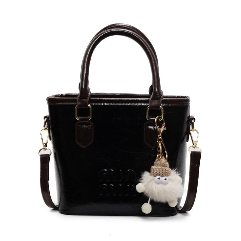 

Handbag New Fashion Shoulder Bag Casual Messenger Bag no pendant чёрный