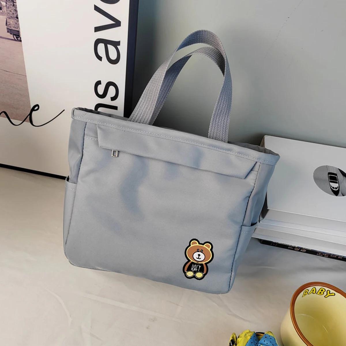 1pc Cute bear portable thick waterproof insulation lunch bag 2787₽