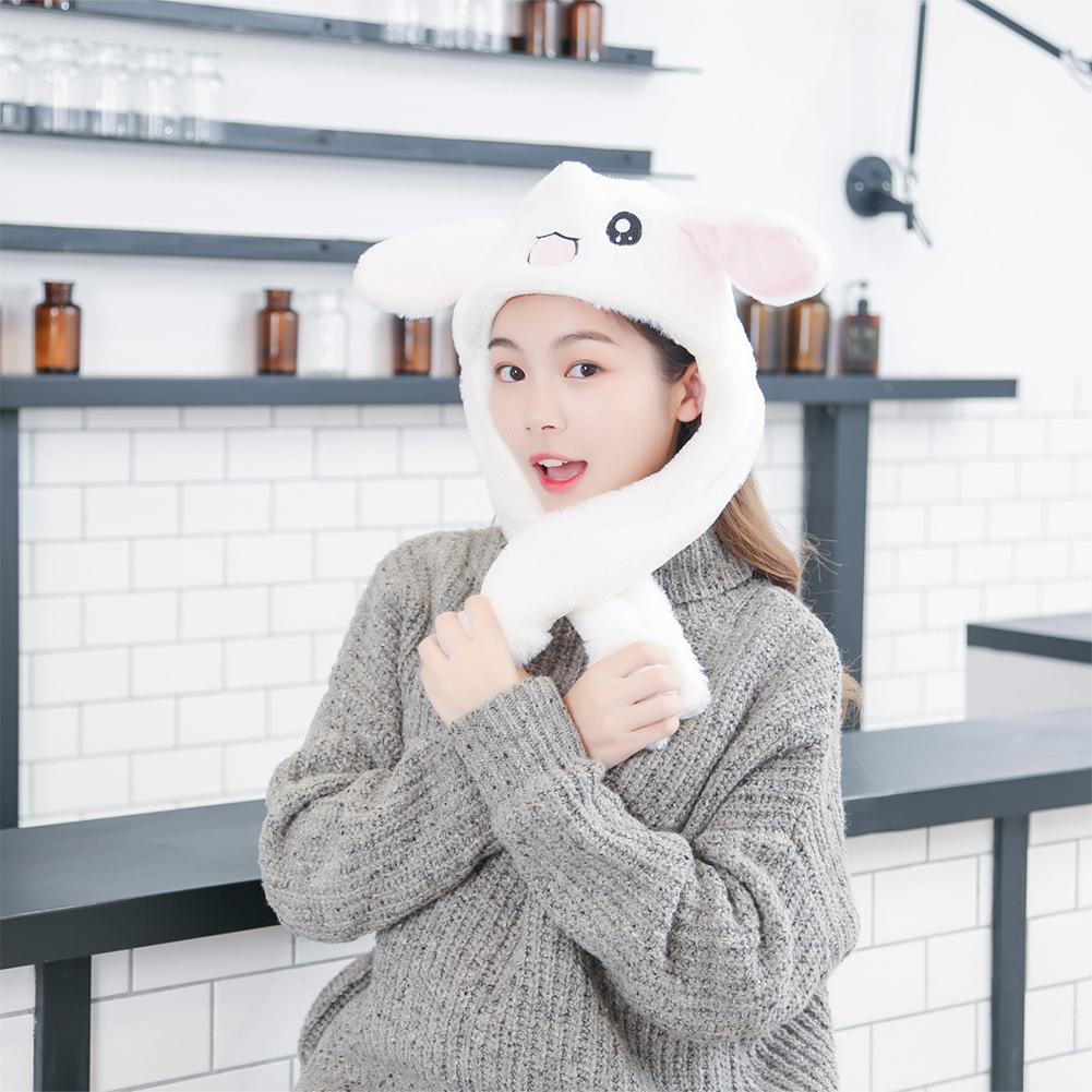 Cute Cartoon Dance Ears Rabbit Winter Warm Beanie Hat