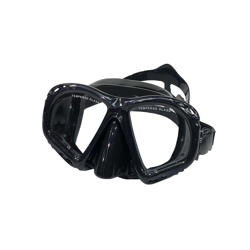 High-Definition Transparent Silicone-Free Diving Mask with Ultra-Wide Field of View