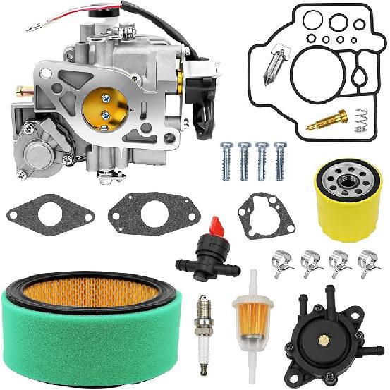 Carburetor For Kohler Command Fuel Pump & Gasket Ch25 Ch730 740 25Hp 27Hp. Replaces Part Numbers: 24-853-34-S 24-853-162-S 24-853-93-S 24 853 34#