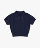 PLAC WOMEN Collared Knit Top Navy