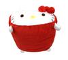Hatayama Shoji Mochimochi Lying Down Hello Total 35cm Cushion, Small, Kitty, 36425639, Length Approx.