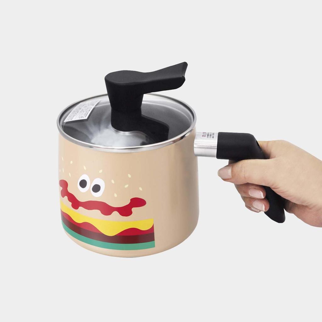 Skater Multi-Pot ANMP2-A, 1.9L, for Gas Stoves, 7-in-1 Function: Rice Cooker, Milk Pan, Deep Fryer, Saucepan, Burger Concussion