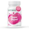 Ambrosial Super Digest with Betaine Hcl Pepsin, Ox-Bile, Pancreatin & L-Glutamic Acid | Digestive Enzyme Supplements To Support Optimal Digestion