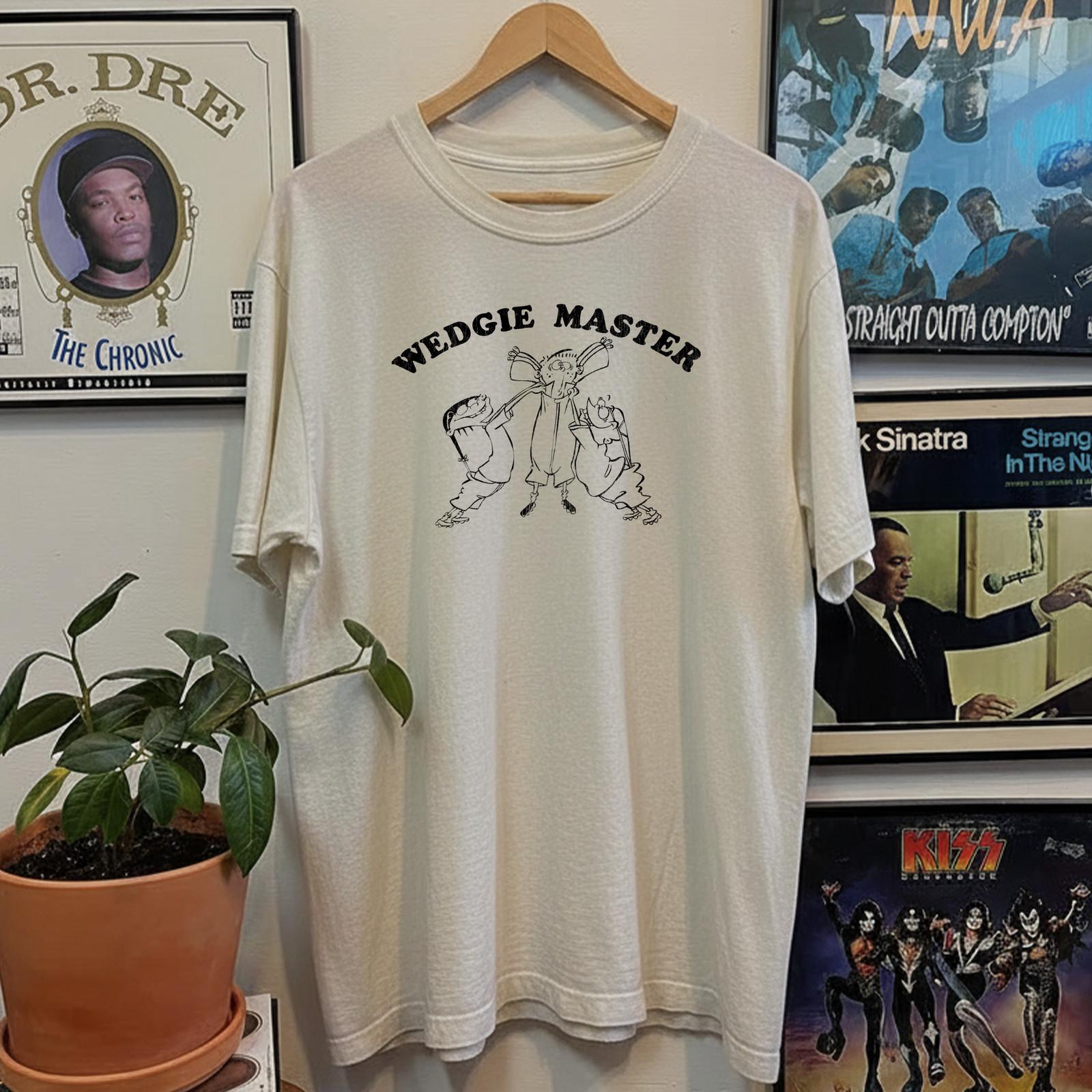 2005 Ed Edd Eddy Wedgie Master Aged T-Shirt White S S