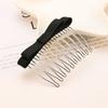 2pcs Bow Hair Comb Hair Clip Headdress Hair Clip