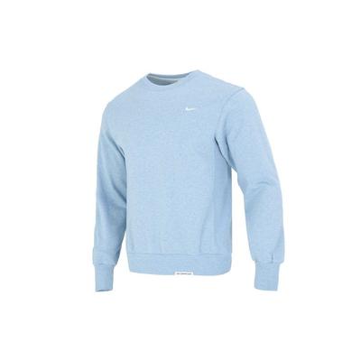 Standard Issue Fleece Crew Neck Sweatshirt Men Tops Blue DQ5821-494