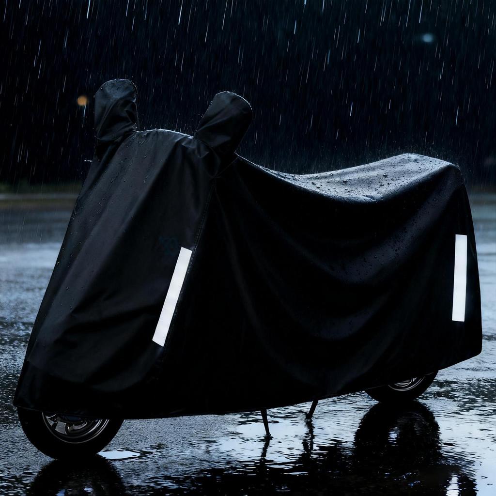 Motorcycle Cover Waterproof Outdoor All-Weather Rainproof UV Protection Outdoor Motorcycle Storage Rain Cover For Scooter