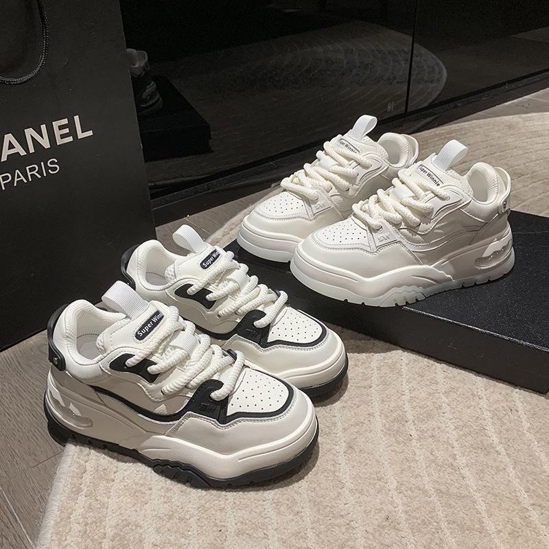Women's small height-increasing sports board shoes autumn new versatile platform casual shoes
