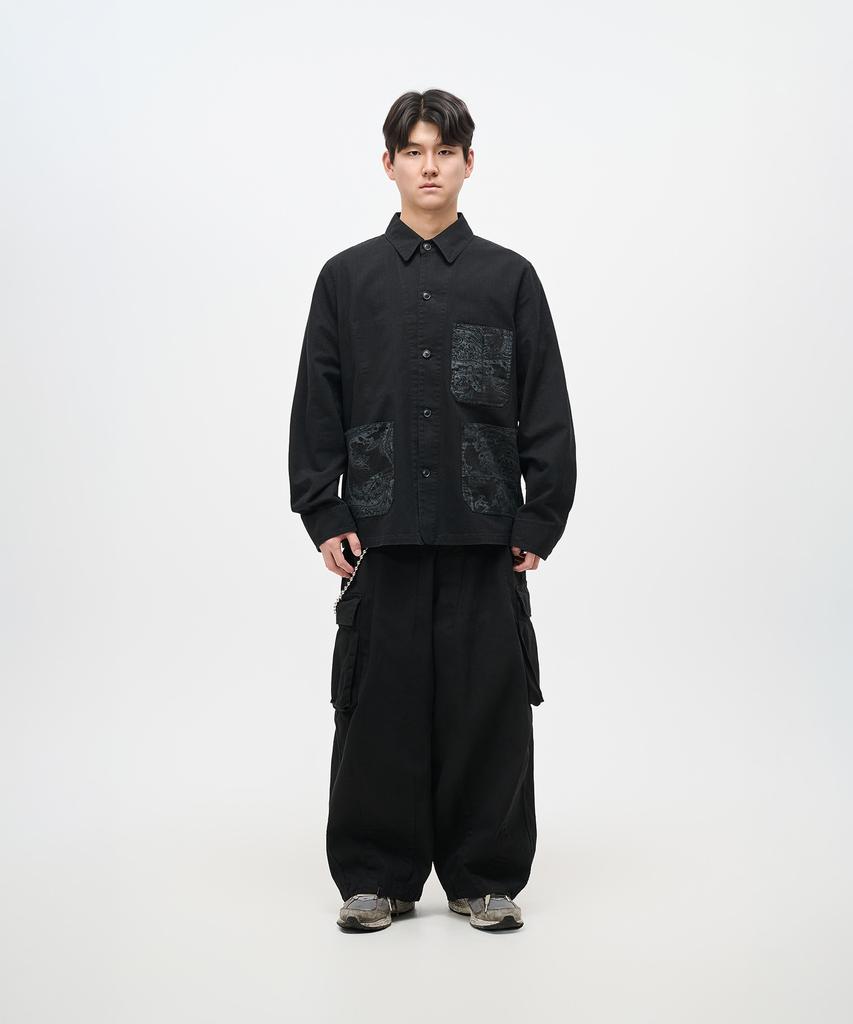 Aidonwoneowokeutudei Fatigue Pants (Black)
