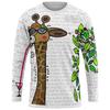 Men's Cycling Jersey UV Protection Mountain Bike T-Shirt MTB Cycling Jersey Off-road BMX Motocross Cycling Jersey Bicycle Long S