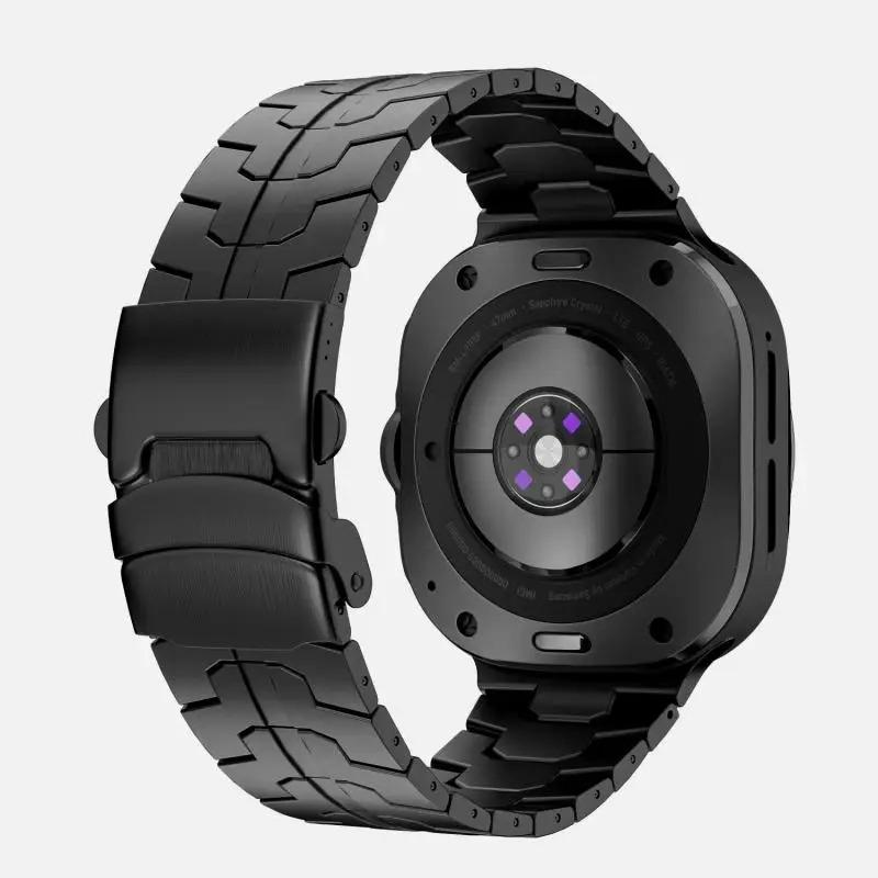 Kein Spalt Titanarmband für Samsung Galaxy Watch Ultra 2025 47mm Metallarmband Correa für Galaxy Watch 8-7 Ultra 47mm Armband